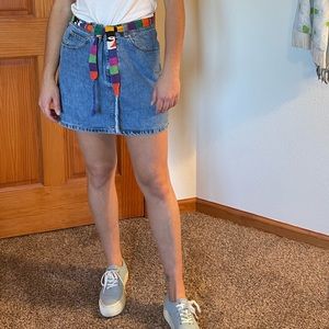 Gap jean skirt
